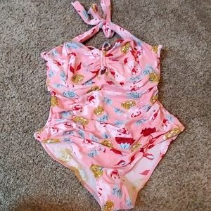Brand new pink floral swimsuit